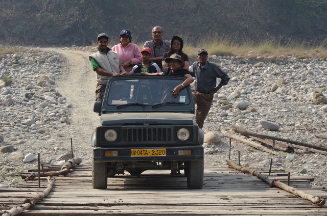 Jeep Safari in Corbett National Park