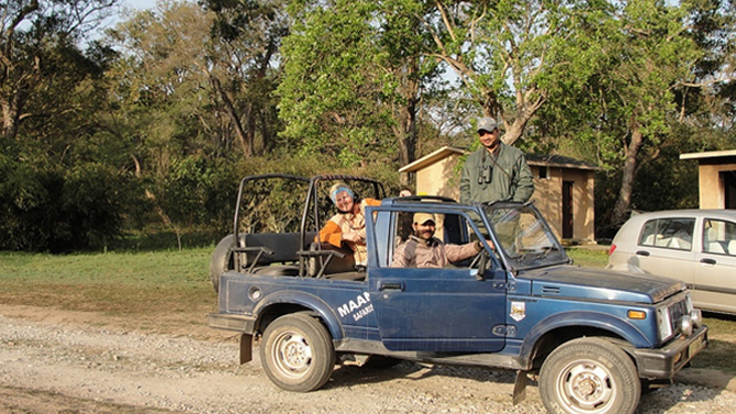 jeep safari in corbett