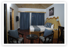 Standard room of Leela Vilas Resort
